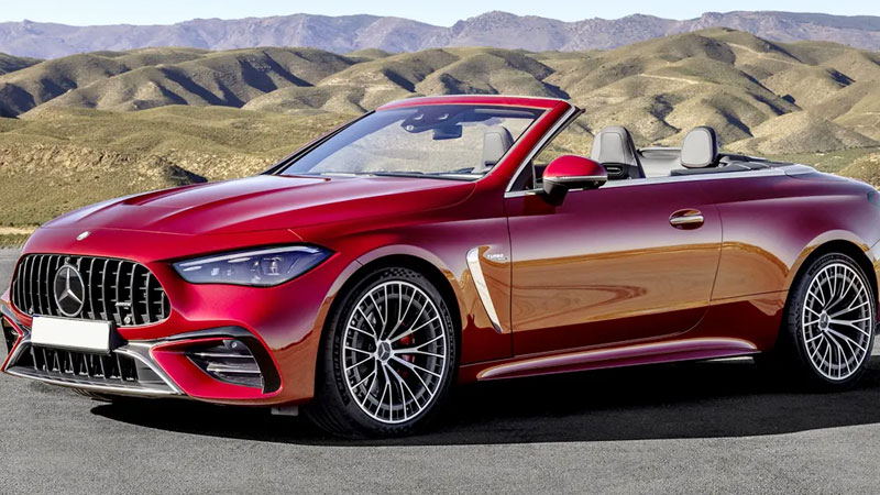 Luxury Mercedes CLE 300 4MATIC Cabriolet Rental in Jalandhar