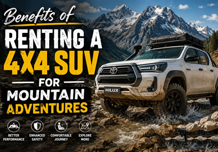Benefits of Renting a 4x4 SUV for Mountain Adventures