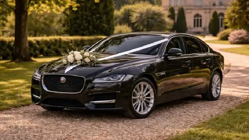 Jaguar XF Wedding Car Rental in Jalandhar – Luxury Sedan for Weddings & Special Occasions